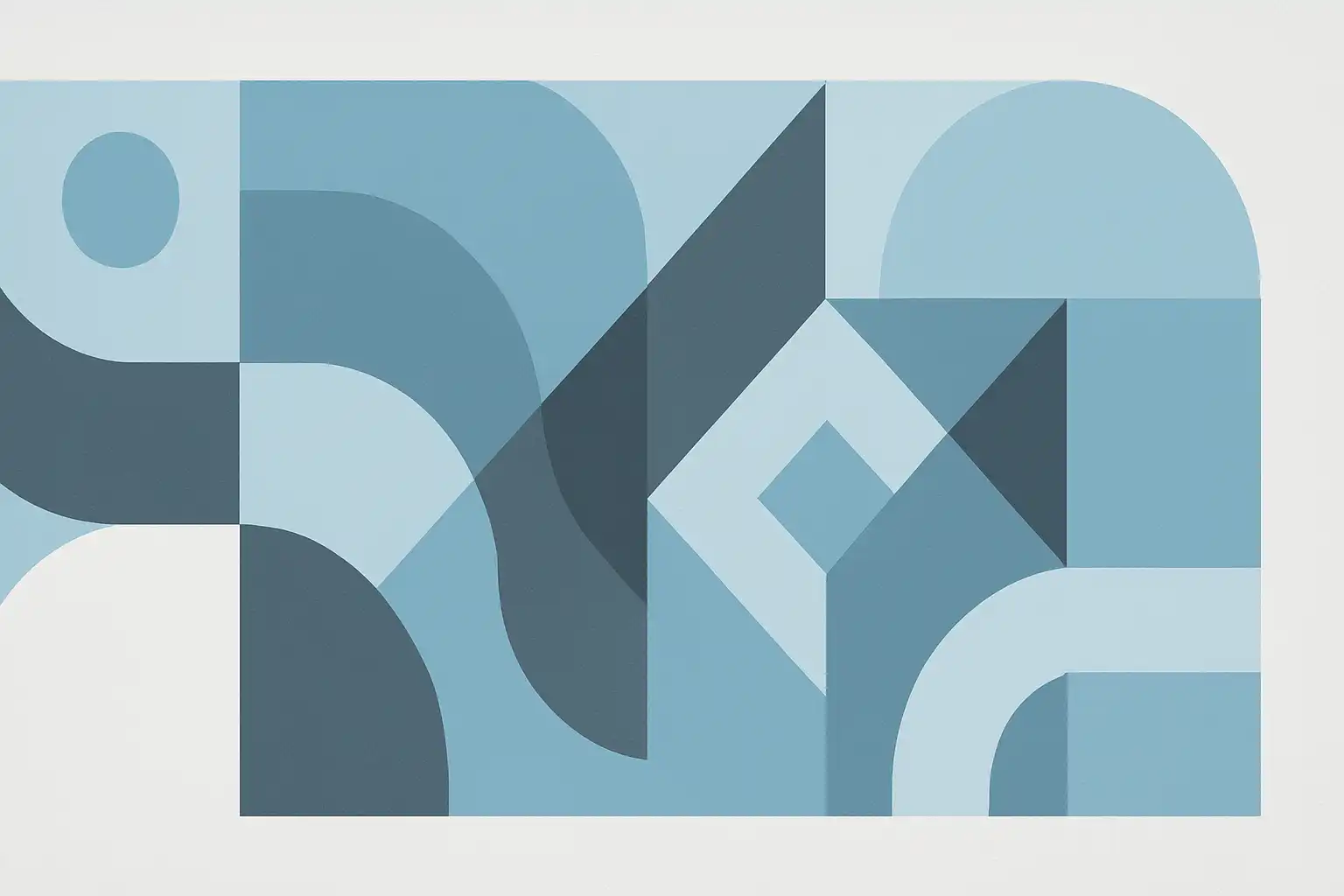 Graphite and icy blue abstract illustration representing the fatbets brand